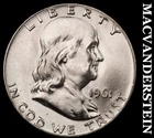 1961-D Franklin Half Dollar- Choice Gem Brilliant Uncirculated+++ Luster #J2147