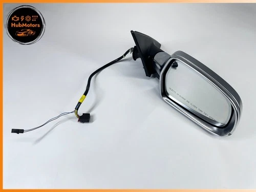 09-16 AUDI S4 A4 FRONT RIGHT SIDE DOOR MIRROR ALUMINUM BLIND SPOT