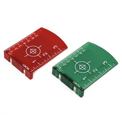 Laserzielnivellieren Zielplatte 100 * 70 Mm 2er-Set Laser-Messwerkzeuge