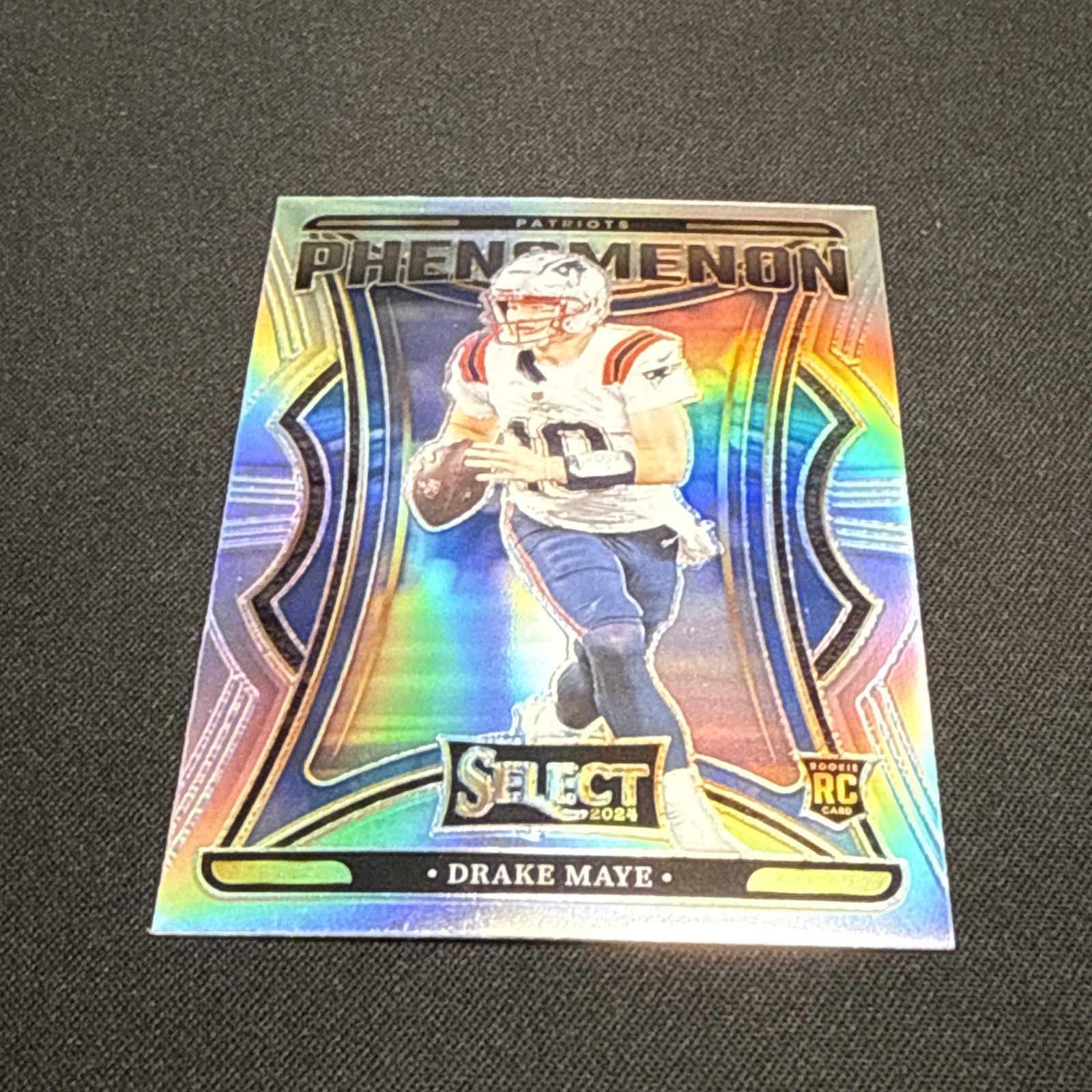 2024 Select Drake Maye Rookie Silver Prizm PHENOMENON #3 PATRIOTS 
