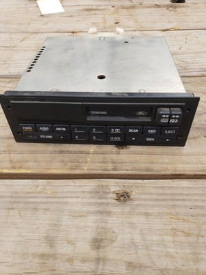 92-96 Ford AM FM Cassette Radio Receiver (OEM F5TF-19B132-BA)