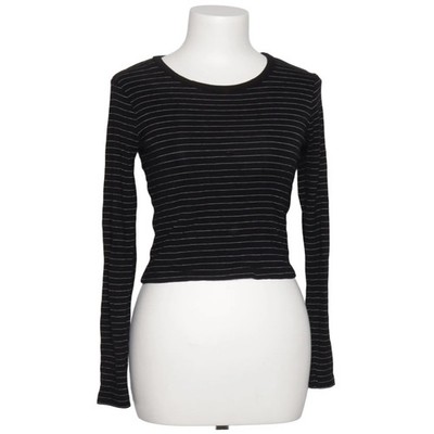 Zara Trafaluc, Langarmshirt, Größe: M, Schwarz/Weiß, Streifen, Damen #WlW
