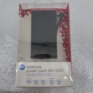 Motorola Power Pack Slim 5100  For Smartphones and Tablets