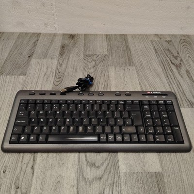 Labtec Ultraflache USB-Tastatur - Schwarz - Y-BM62