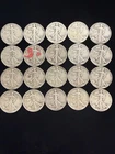 1939-1946 Walking Liberty 90% Silver Half Dollar 20 Coin Lot