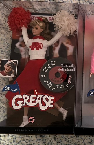 Grease Sandy Barbie Doll 30th anniversary cheerleader Olivia Newton John Movie