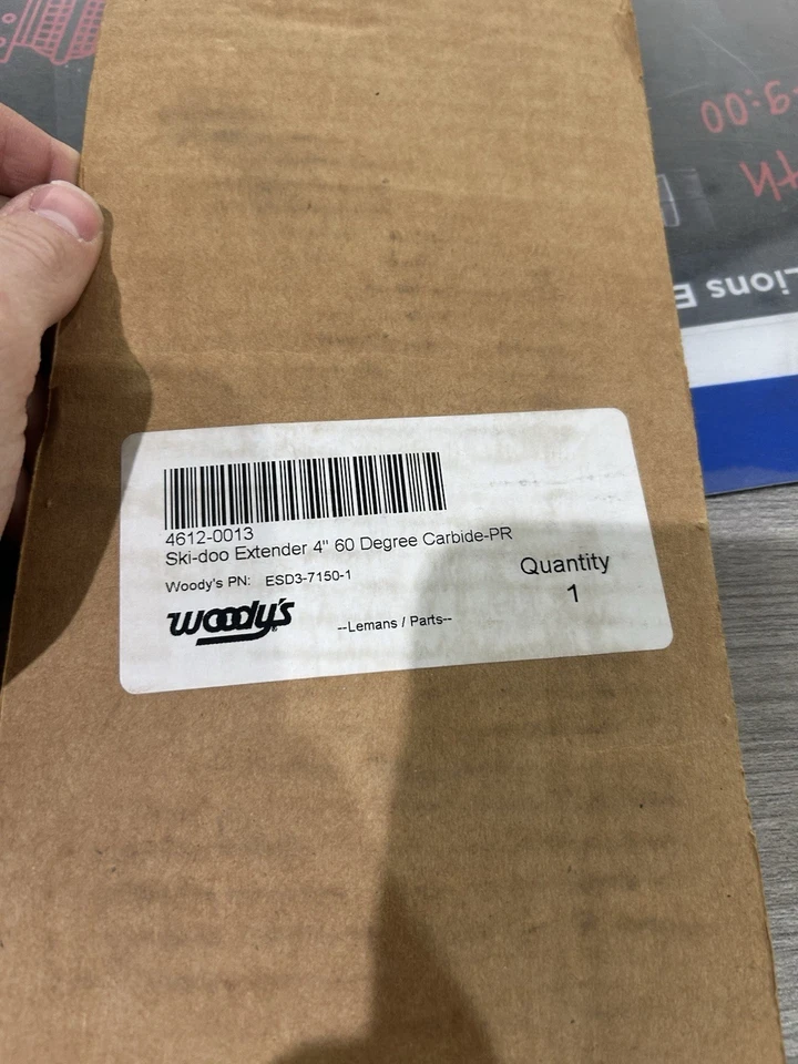 Woodys - ESD3-7150 - Extender Trail III Flat-Top Carbide Runners - Image 4 of 4