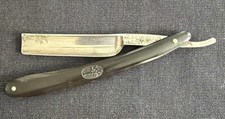 Vintage H. Boker No 101 Straight Razor Germany Tree Logo Antique Barber Razor