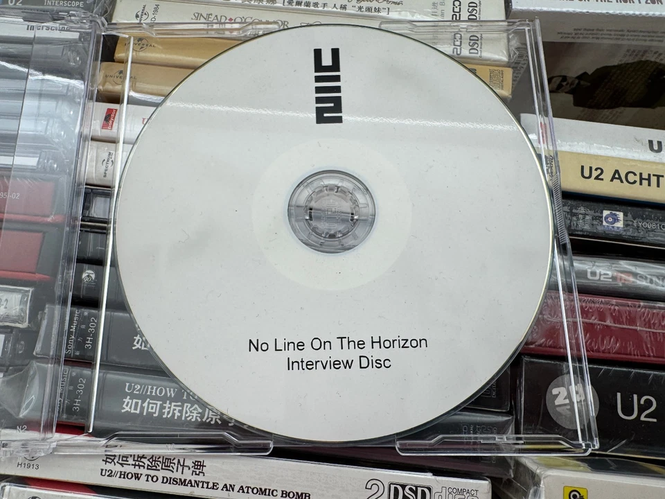 U2 : CD NO LINE ON THE HORIZON - INTERVIEW DISC PROMO - Bild 1 von 1