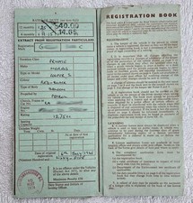 Morris Mini Cooper  S 1965   Vintage Log Book   Collectible Memorabilia