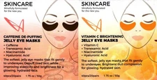 Caffeine & Vitamin Brightening Jelly Eye Masks 40 pcs. 20 pairs (Set)