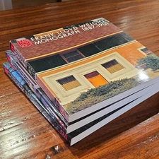 Frank Lloyd Wright Monograph Paperback Book Set 1887-1923 Art Architecture