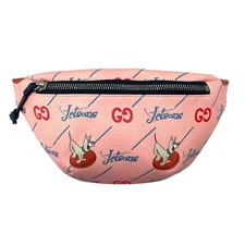 Gucci 502095 Pink Leather The Jetsons Children's Belt Bag Used