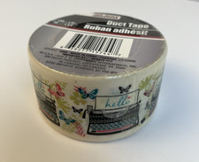 Tool Bench Craft Duct Tape Cream Typewriter 1.89 Inch x 5 Yards Crafting Decor thumbnail