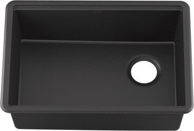Kohler 33713-PC-CM1 Billings  27  Undermount 1-bowl Workstation Kitchen Sink blk