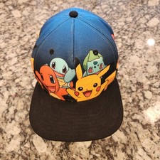 2016 POKEMON Snap Back HAT / Cap - Unworn - Youth
