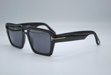 NEW TOM FORD TF 1153 01A BLACK SMOKE AUTHENTIC SUNGLASSES FRAME 56-19