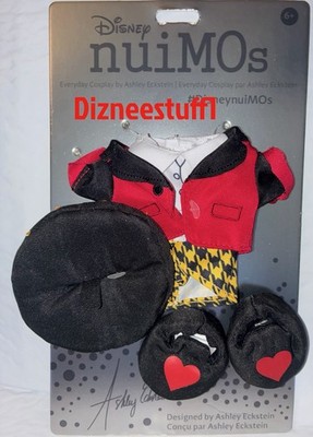Disney Store nuiMOs Outfit   Queen of Hearts Cosplay Set by Ashley Eckstein NEW