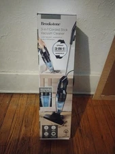Brookstone 3-In-1 Stick Vacuum Washable Hepa Filter Handheld used one time