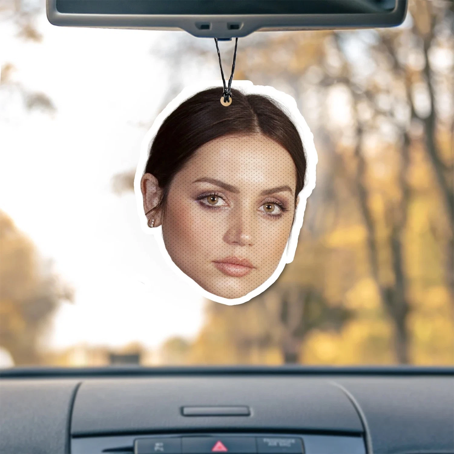 Ana de Armas Unscented Hanging Car Air Freshener Freshie