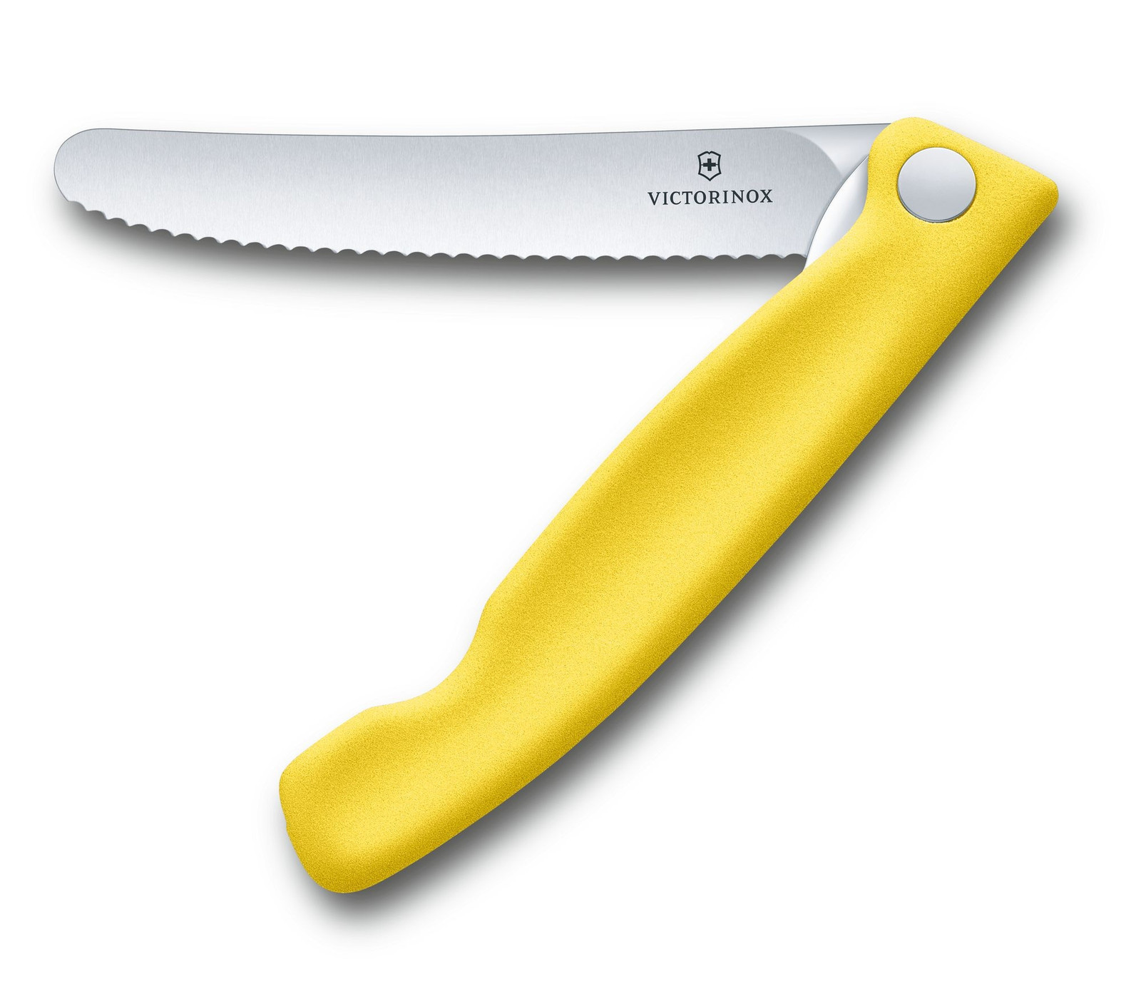 6.7836.F8B VICTORINOX SWISS CLASSIC COLTELLO TAVOLA LAMA ONDULATA PIEGHEVOLE MAN
