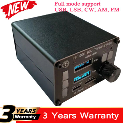 HamGeek uSOTA-ATU USDX HF QRP SDR Transceiver Built-in ATU-100 Antenna Tuner