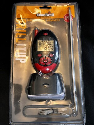 Char-Broil Wireless Grilling Thermometer - Digital, 8 meat settings - New.