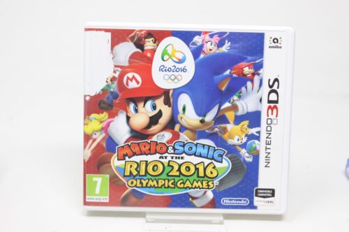 MARIO Y SONIC RIO 2016 OLYMPIC GAMES   PAL NINTENDO DS 2DS 3DS INV-9358 - Imagen 1 de 2