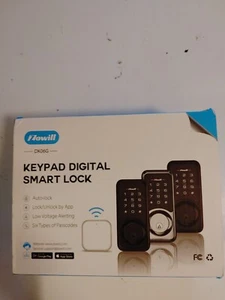 Zowill Smart porte avant serrure Keyless électronique clavier Deadbolt APP Contrôle