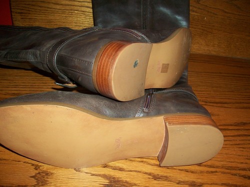 Botas de Montar Coach 'Mabel' Hasta la Rodilla Talla 11M Arnés de Cuero Marrón-nuevas-ENVÍO GRATUITO - Imagen 8 de 13