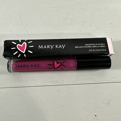 Mary Kay Unlimited Lip Gloss - Hopeful Lilac -  Full Size NEW .13 fl oz NIB