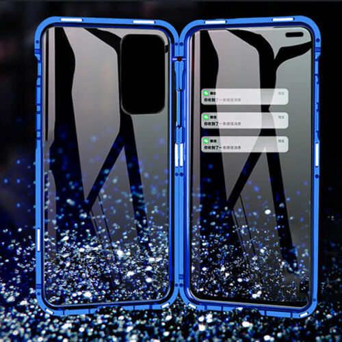 Case for Huawei P40 Pro P60 P30 360° Full Glass Clear Magnetic Phone Cover - Picture 8 of 16