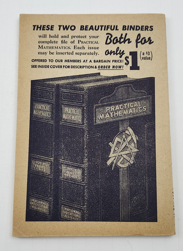 Practical Mathematics Soft Cover Text Book Advanced Arithmetic Issue No 2 1943 - Imagen 6 de 6
