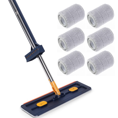 Profi Bodenwischer-Set Wischmop mit Teleskopstiel + 6pcs Ultra-Microfaserbezug - Bild 2 von 14