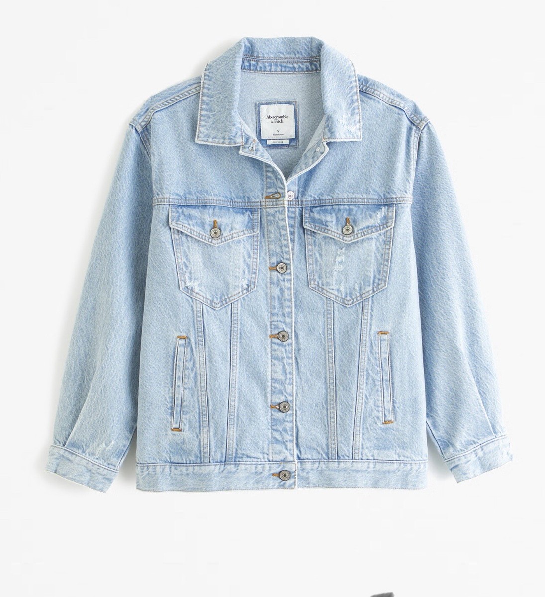 abercrombie and fitch denim jacket