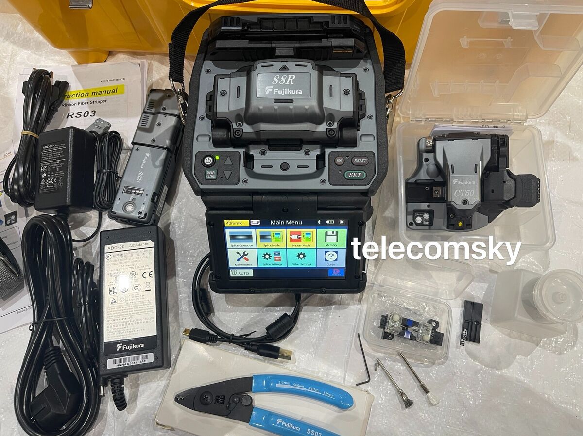 Fujikura 88R Mass Fusion Splicer, Ribbon Cables 12 core | eBay Fujikura 88R Mass Fusion Splicer, Ribbon Cables 12 core | eBay