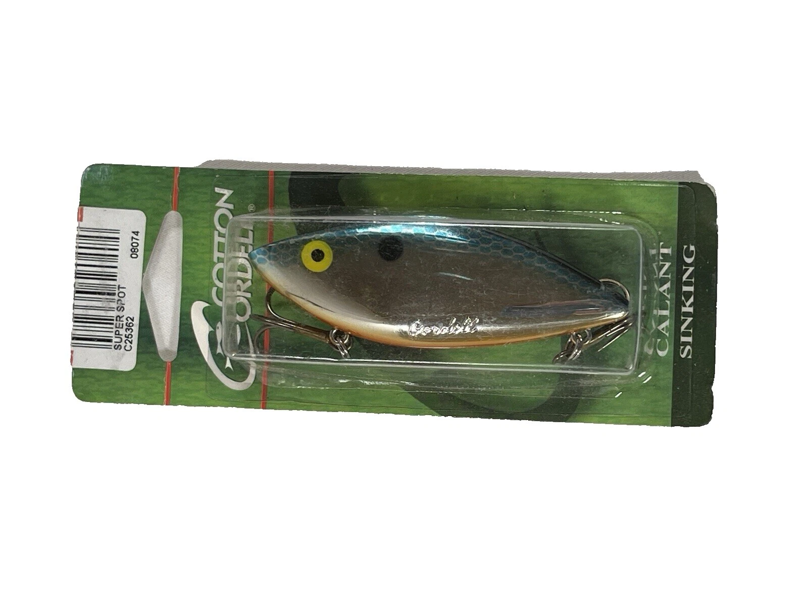 Cotton Cordell Eel Cebos, señuelos