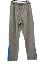 Boy's Under Armour Pants - Large Grey/Blue 30 RETAIL
