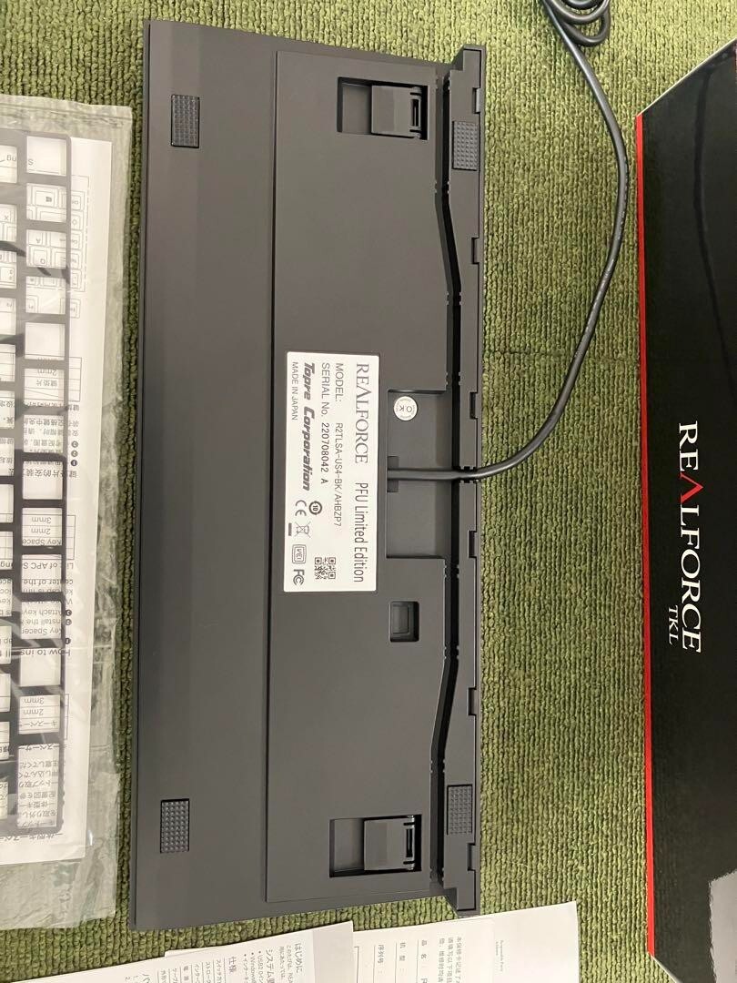 Topre Realforce R2TLSA-US4-BK PFU Limited Edition English Topre Realforce R2TLSA-US4-BK PFU Limited Edition English
