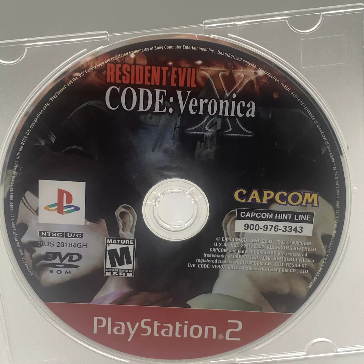 Resident Evil Code: Veronica X (Sony PlayStation 2, 2001) for sale online