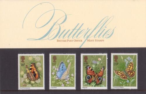 GB 1981 BUTTERFLIES YEAR PRESENTATION PACK 126 SG 1151-1154 MINT STAMP SET # 126 - Picture 1 of 1