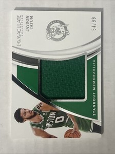 直筆サイン Jayson Tatum #/75 ぬらす Immaculate Auto
