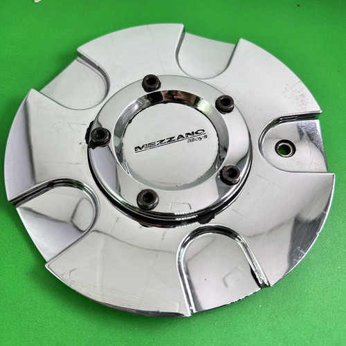 Mezzano C-MEZ876-C Chrome Center Rim Cap Hub Cover Lug Dust Aftermarket