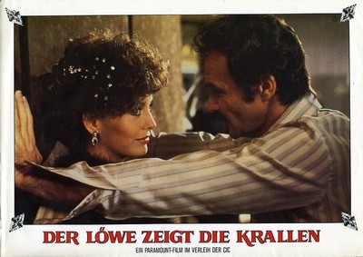 Der Löwe zeigt die Krallen ORIGINAL Aushangfoto Burt Reynolds / David Niven