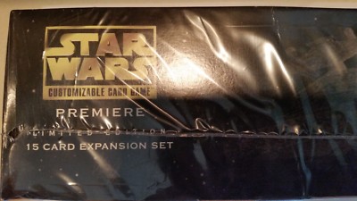 STAR WARS CCG PREMIERE LIMITED EDITION BOOSTER BOX x1 | eBay