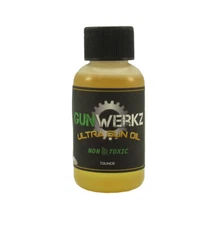 Gun Oil/Lube--1 oz. Gun-Werkz Ultra Gun Oil 100% Synthetic--Non Toxic Lubricant
