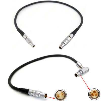 Preston Teradek ARRI RED Power Cable 0B Right Angle 0B 2 pin Male to 2 pin Male