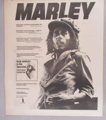 Camiseta Bob Marley Rastaman Vibration Tour 1976 Para Hombre - Color Negro, Talla X-Large, Algodón, Diseño Unisex