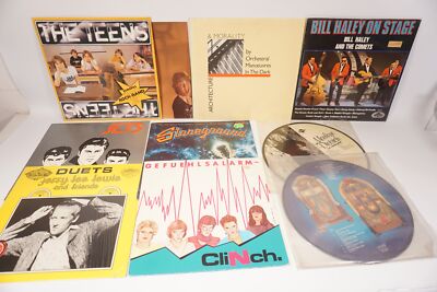 9-tlg. Vintage LP Vinyl Konvolut The Teens Stoneground Clinch Gefuehlsarm usw. 