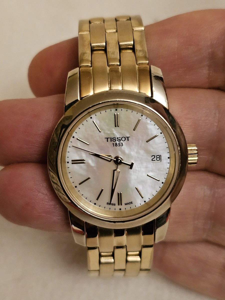 TISSOT 1853 TO33210A Quartz 30M Date Sapphire Crystal Ladies Watch